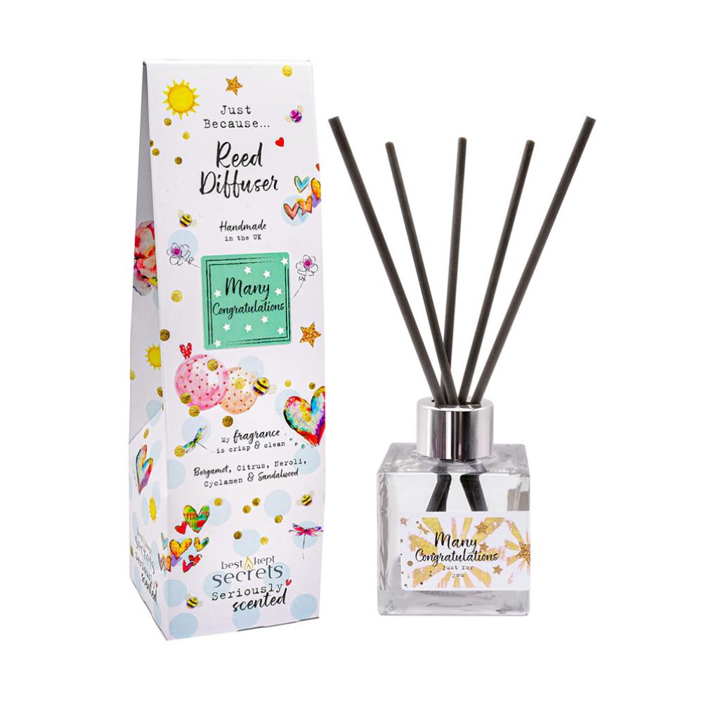 Best Kept Secrets Many Congratulations Sparkly Reed Diffuser - 100ml £13.49